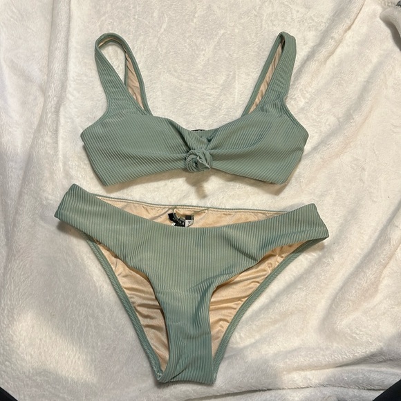 Kendall Kylie Swim Kendall Kylie Green Pac Sun Bikini Nwot Poshmark